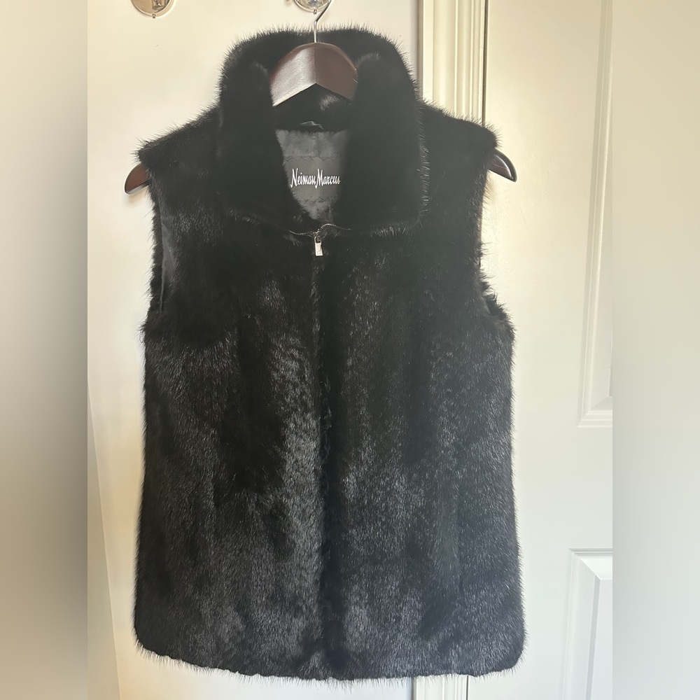 Michael Kors mink fur vest for Neiman Marcus
